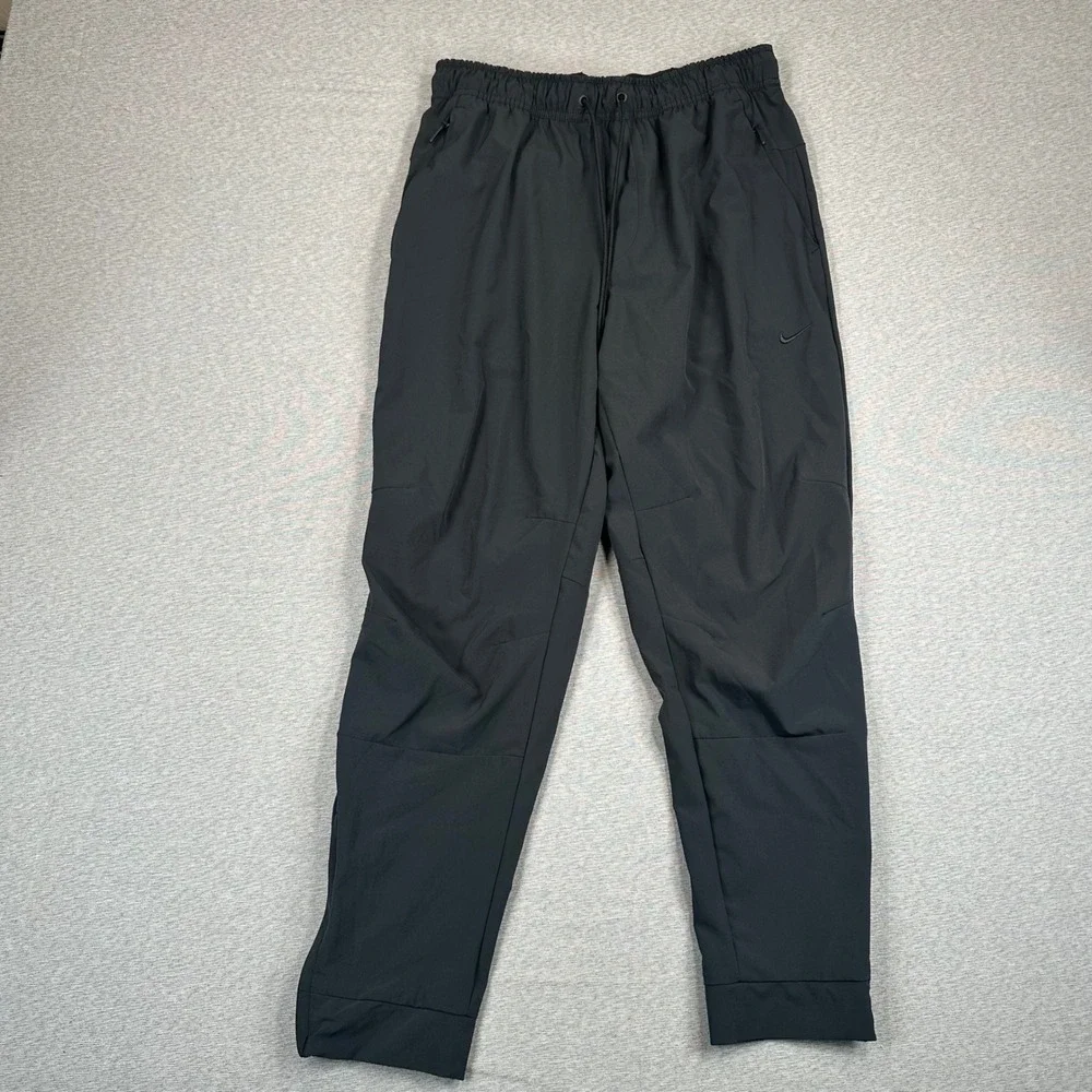 Nike Dri-FIT Challenger Pants Mens Medium Tapered Running Black FB7548-010